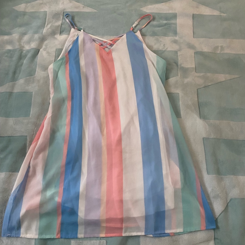 spaghetti strap Shein dress